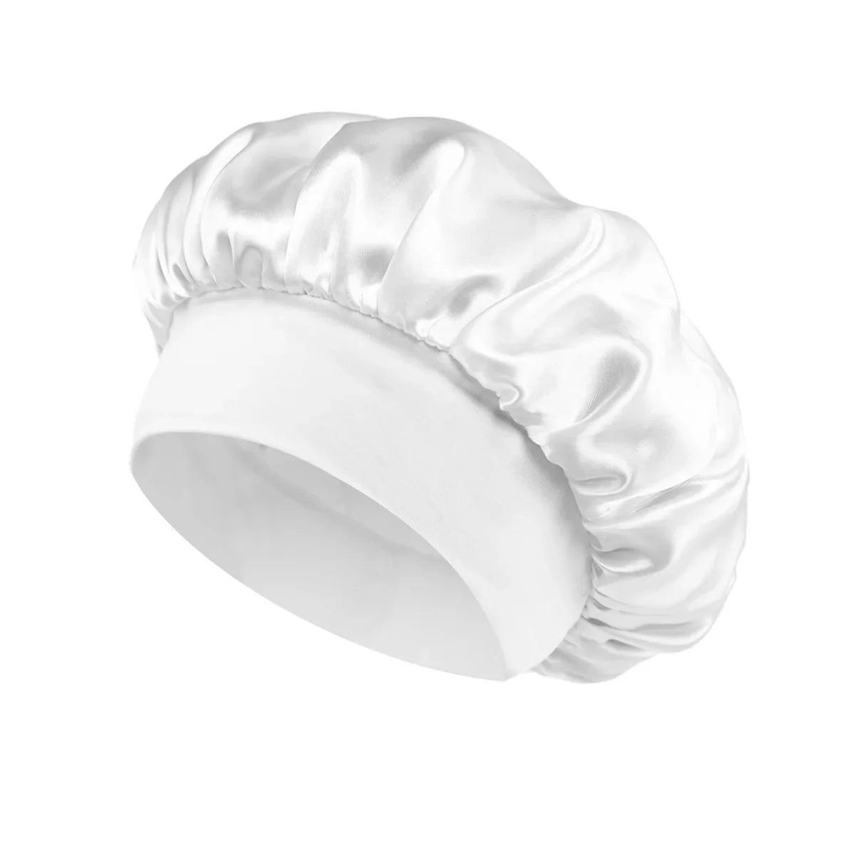 Satin Sleeping Bonnet (Elastic Band)