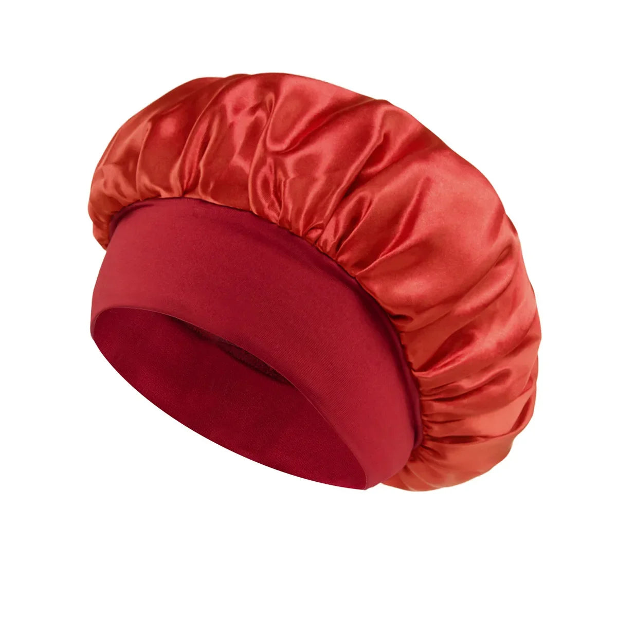 Satin Sleeping Bonnet (Elastic Band)