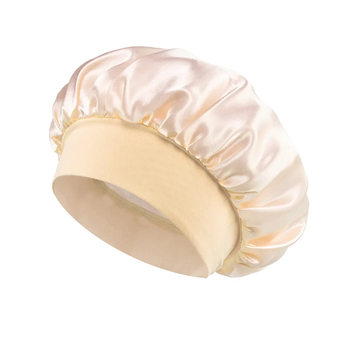 Satin Sleeping Bonnet (Elastic Band)
