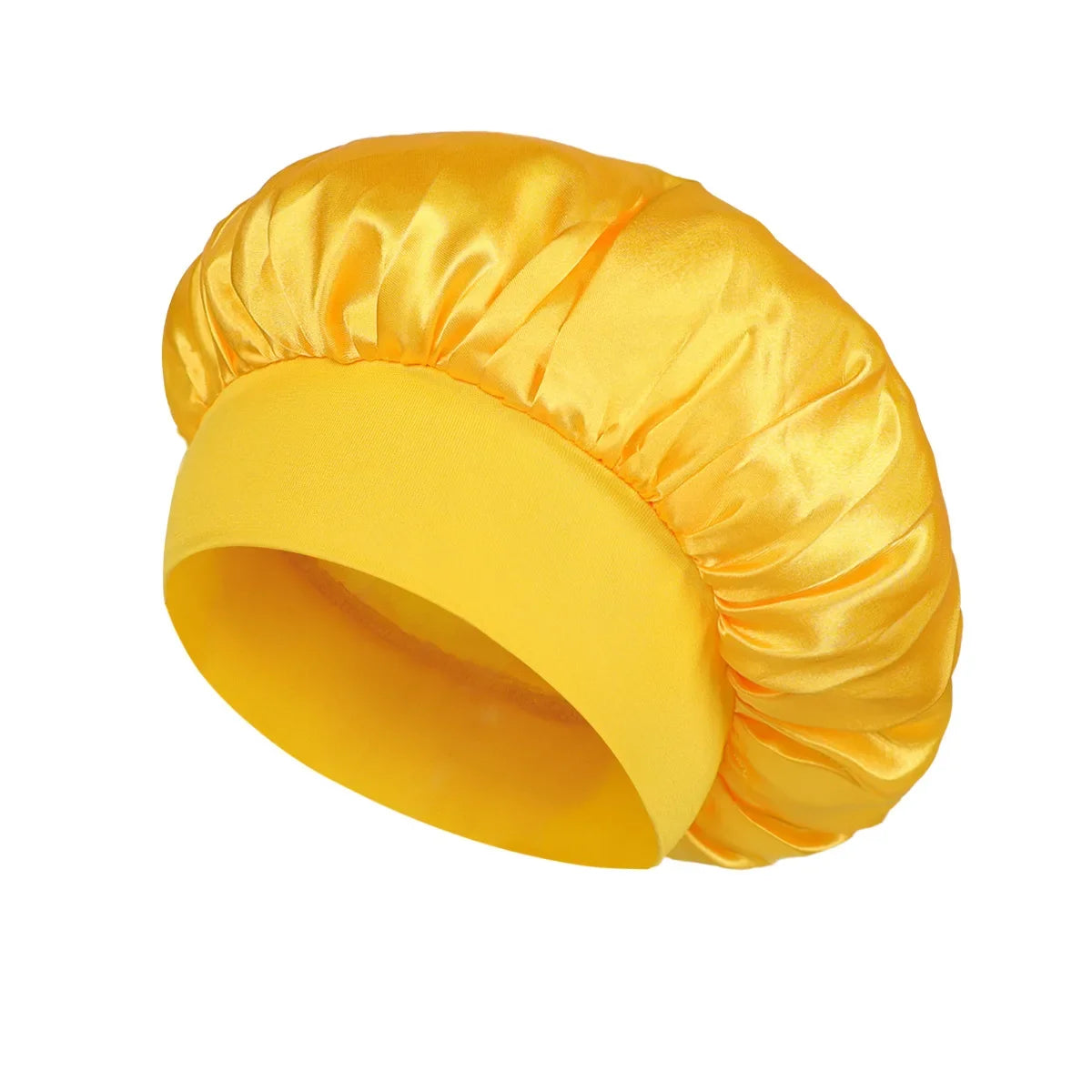 Satin Sleeping Bonnet (Elastic Band)