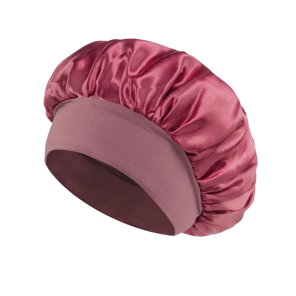 Satin Sleeping Bonnet (Elastic Band)