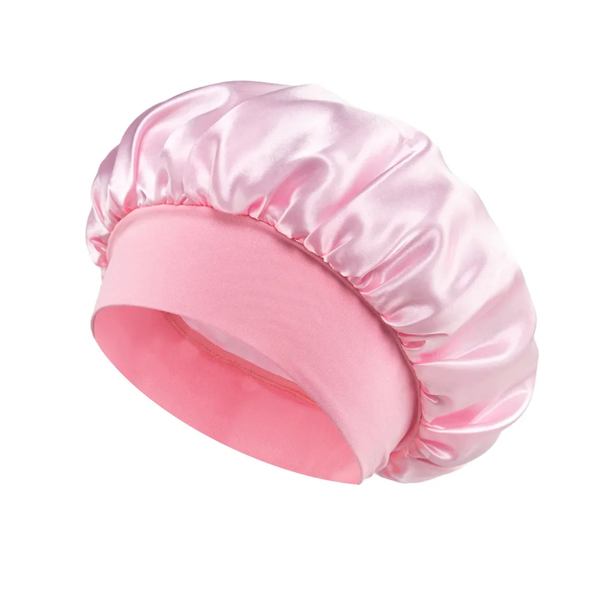 Satin Sleeping Bonnet (Elastic Band)