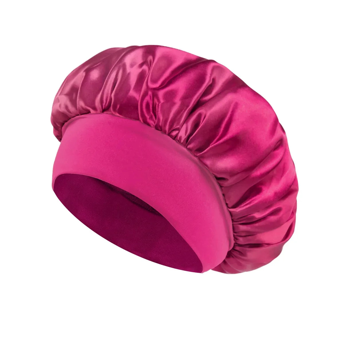 Satin Sleeping Bonnet (Elastic Band)