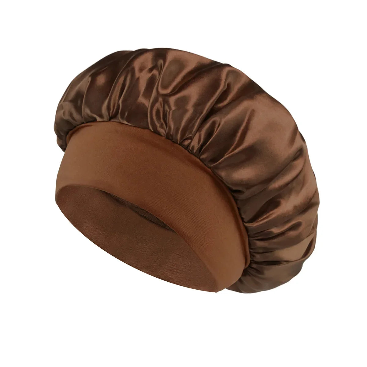 Satin Sleeping Bonnet (Elastic Band)
