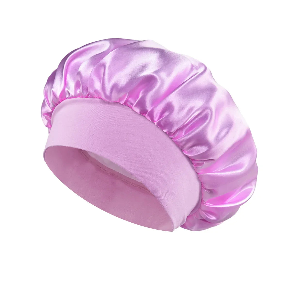 Satin Sleeping Bonnet (Elastic Band)