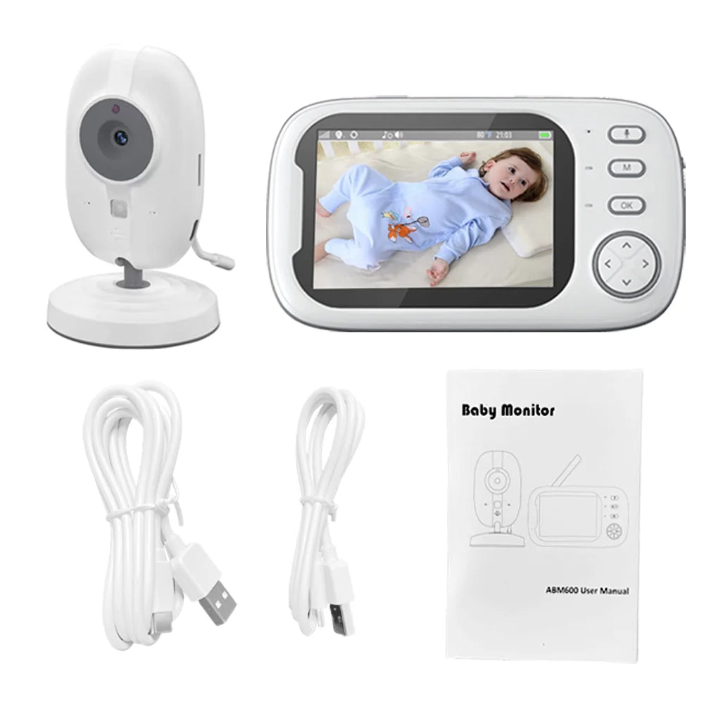 Wireless Baby Monitor (3.5" LCD + Night Vision)